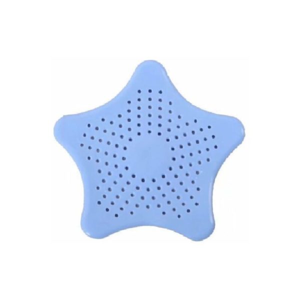 1 pc Hair Strainer for Drains, Drain Strainers, Silicone Kitchen Sink Strainer, Hair Leak Protection Sink, Non-Slip and Waterproof Design(Blue)