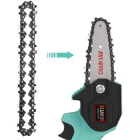 1 pcs 4 Inch Mini Steel Chainsaw Chains Electric Chainsaws Accessory Chains Replacement