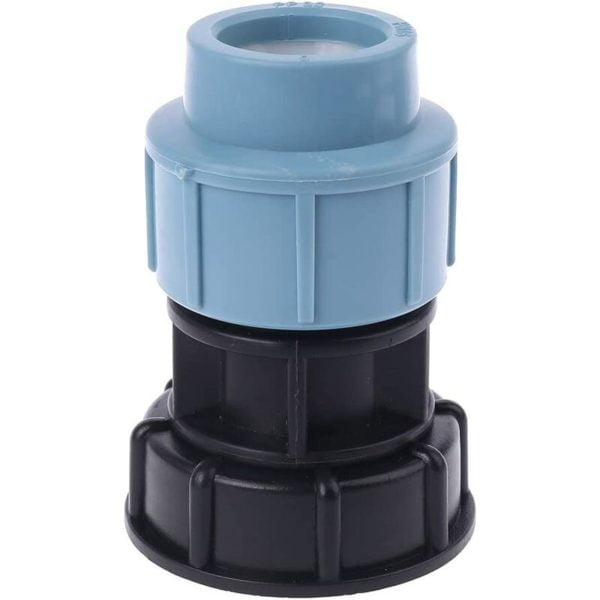 1 pcs S60X6 ibc Tank Adapter to 32mm Straight Hose Fitting Accessories Garden Water Hose Fitting Tool Connector