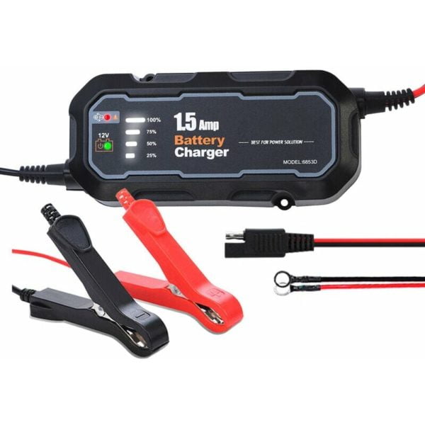 1.5A 100V-240V motorcycle battery charger acid lead battery