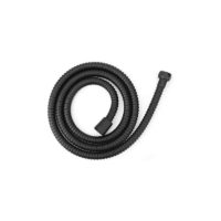 1.5m Matte Black Shower Hose High Pressure Stainless Steel 360 Swivel Flexible Hose Bathroom Accessory for Hand Shower Head