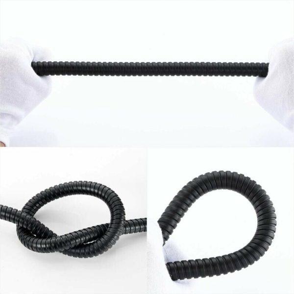 1.5m matt black shower hose, universal stainless steel shower hose shower cable, anti-explosion and anti-tion