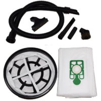 1.8 Metre Vacuum Hose 10 x Dust Bags + Filter + Tools Set Fits david and edward