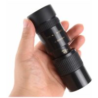 10-300x40 Powerful Waterproof Monocular Zoom Monocular Telescope - Black