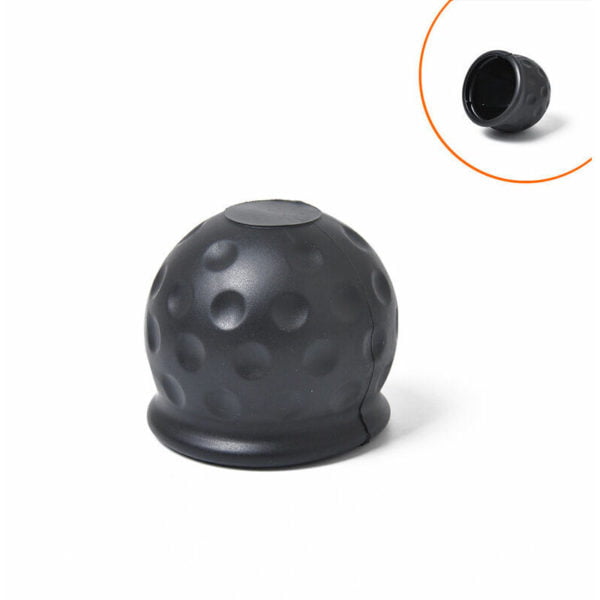 10 PCS RV Trailer Accessories - 50mm Universal Auto Hitch Ball Trailer Cover Cap (Soft Rubber)