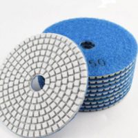 10 Pack 10cm Diamond Polishing Pads - Wet Sanding Sheets Diamond Wet Sanding Sheets Stone Polishing Sheets Marble Granite Tile Refurbished Soft