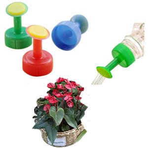 10 Pack Bottle Top Watering Plastic Plant Watering Spike Sprinkler Suitable for Bottle Tops Watering Seed Seedling Garden Irrigation