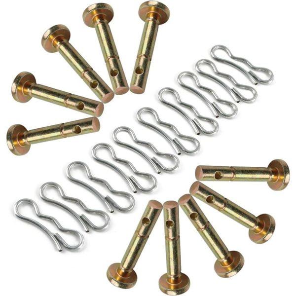 10 Pack Cub Cadet Shear Pins and Replacement Pins for 738-04124 and 714-04040 mtd Snowblowers