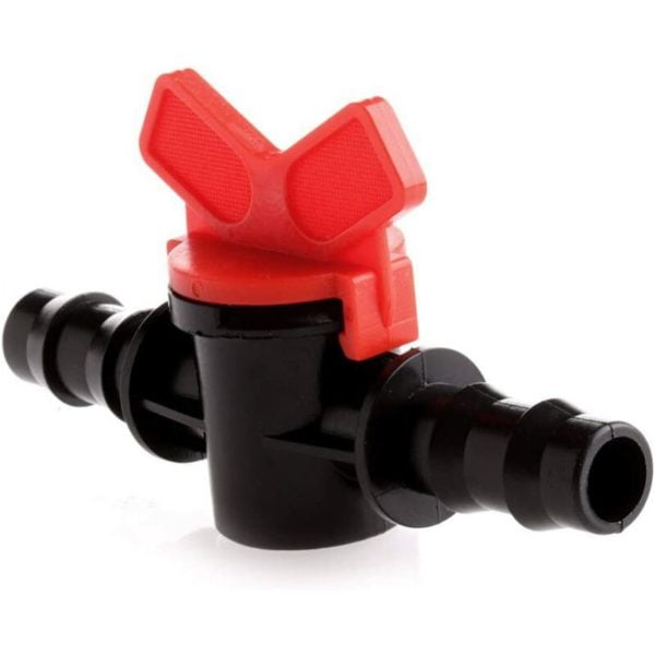 10 Pack Plastic Garden Taps, 16x16mm pe Quick Hose Valve Connector