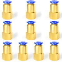 10 Pcs 8mm Tube od x 1/4 bsp Male Straight Push to Connect Fittings (PC8-02)