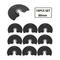 10 Pieces Treasure Accessories Universal For 88mm High Carbon Steel Multifunction Saw Blade Quick Loading Ladder Blade Multi-Purpose Tool