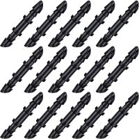 100 Pieces Barbed Connectors Drip Irrigation 1/4 Barbed Coupling Fittings Barbed Connectors for 1/4 Inch Irrigation Tubing Drip Line Coupler for Drip