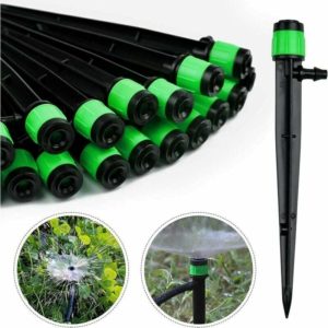 100 pieces irrigation drippers, 360 degree adjustable micro sprinkler dontodent