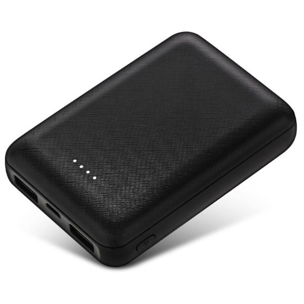 10000mAh Power Bank, Portable Small Power Bank, Large Capacity Battery Power Bank, Dual usb 2.0A Power Bank(Black)