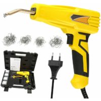 100W Thermal Stapler, Car Bumper Repair Welding Tool, Flat/Outer Corner/Inner Corner/Wave Staples