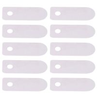 10Pcs Valve Plate Air Compressor Silent OilFree Machine Aluminum Accessories Replacement(Short Valve Plate 13x33mm )