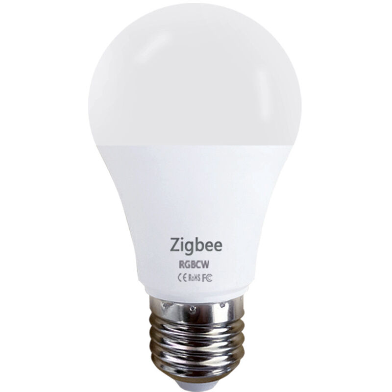 10W E27 120 Colors Bulb Color Changing Remote Control (3rd generation), Timing and Dimmable RGB + Daylight White (6500K) Edison Screw (Set of 1)