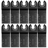 10pcs 34mm high carbon steel saw blade, multi-function saw blade, power tool cutting machine accessory set