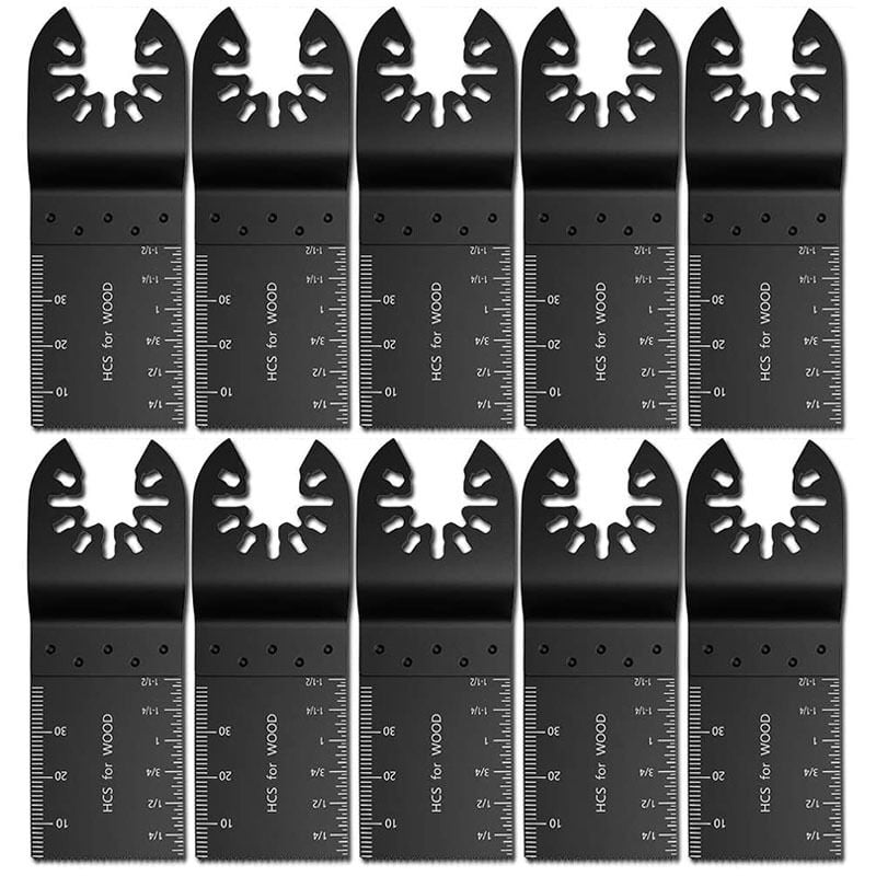 10pcs 34mm high carbon steel saw blade, multi-function saw blade, power tool cutting machine accessory set
