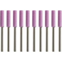 10pcs Chainsaw Sharpener Compatible for Manicure Chainsaw Chain Polishing (4mm Shaft)