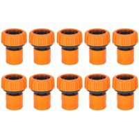 10pcs Plastic Garden Hose Quick Connector, Garden Hose Fitting Quick Release Kit Hose Fittings and Adapters for Garden Watering