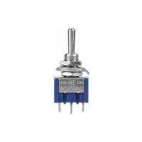 10pcs Rocker Switch, Industrial Switches 3 Pin Momentary 3 Position Foot Switches on-off-on 6A 125VAC dpdt Flick Metal Waterproof Cap Button