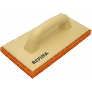 11 Coarse Orange Plastering Rubber Sponge Float - 280mm Plasterers Foam Trowel - Refina