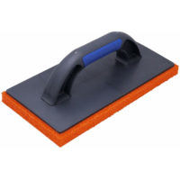 11 Fine Orange Premium Plastering Sponge Float - 280mm Plasterers Foam Trowel - Refina