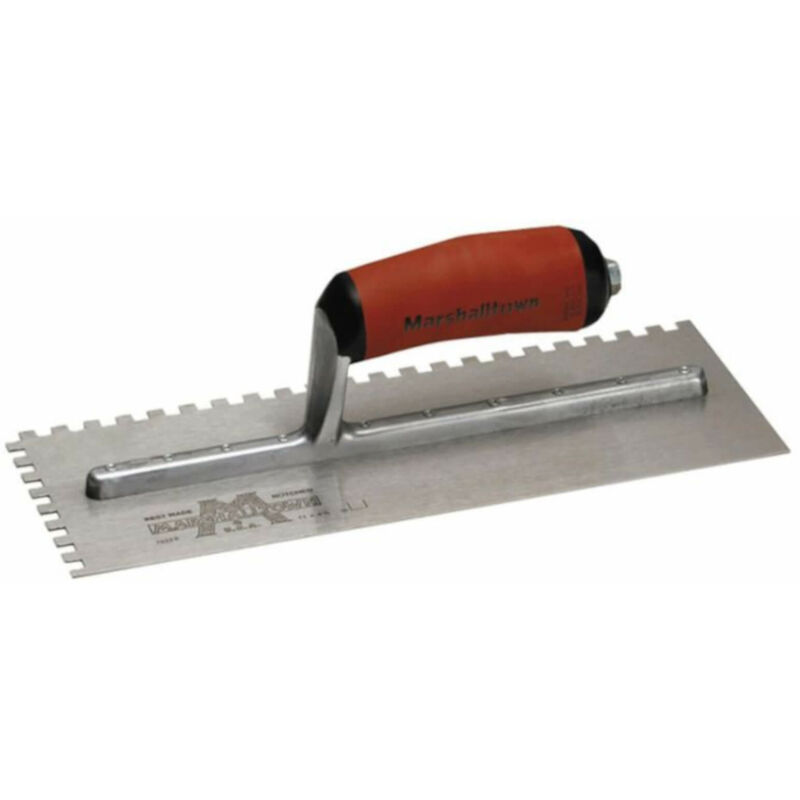 11 x 4.5 Square 13mm Notched Trowel - Marshalltown