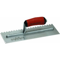 11 x 4.5 x 6mm Square Notched Durasoft Trowel - Marshalltown