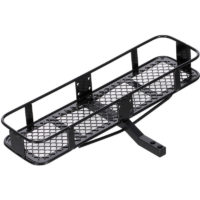 1/10 rc Car Back Hitch Cargo Carrier Luggage Basket Capacity Basket Trailer Compatible with Hsp Redcat Traxxas Tamiya Hpi Rc4wd Axial Car