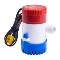 1100 GPH Fully Submersible Boat Bilge Pump, 12V Bilge Water Pump for Fishing Boat, Yacht, RV or Marine Boat