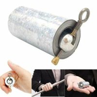 110/150cm Portable Professional Magic Tricks Stick Telescopic Pole Prop - Silver 1.1m
