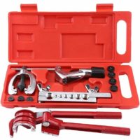 11PCS Hose Flaring Kit Set Brake Hose Flaring Tools Tube Expander Tool Brake Evaporation Tube Repair Torch Kit