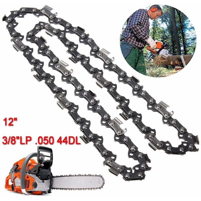 12 Inch 44Dl Chain Saw Chain Blade 3/8 Inch Lp 0.50 Gauge For Eager Beaver