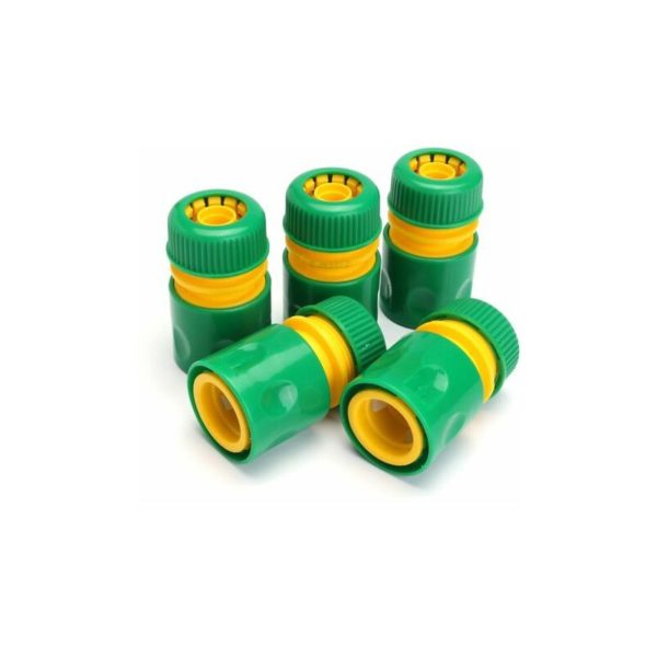 1/2 Inch Garden Tap Garden Hose Connector Quick Connect Adapter for Watering 10pcs