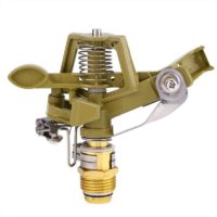 1/2 Inch Spray Head 360° Adjustable Rotatable Zinc Alloy Water Irrigation Sprinkler Garden Lawn Irrigation (1/2 Inch)