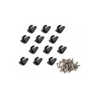12 Pack Trailer Net Hooks & Fixings Secure Covers Nets Roof Racks Boats Caravans