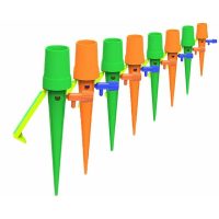 12 Pcs Drip Irrigation Kit, Garden Plant Waterer, Automatic Plant Waterer, Garden Plant Irrigation System, for Indoor and Outdoor Garden
