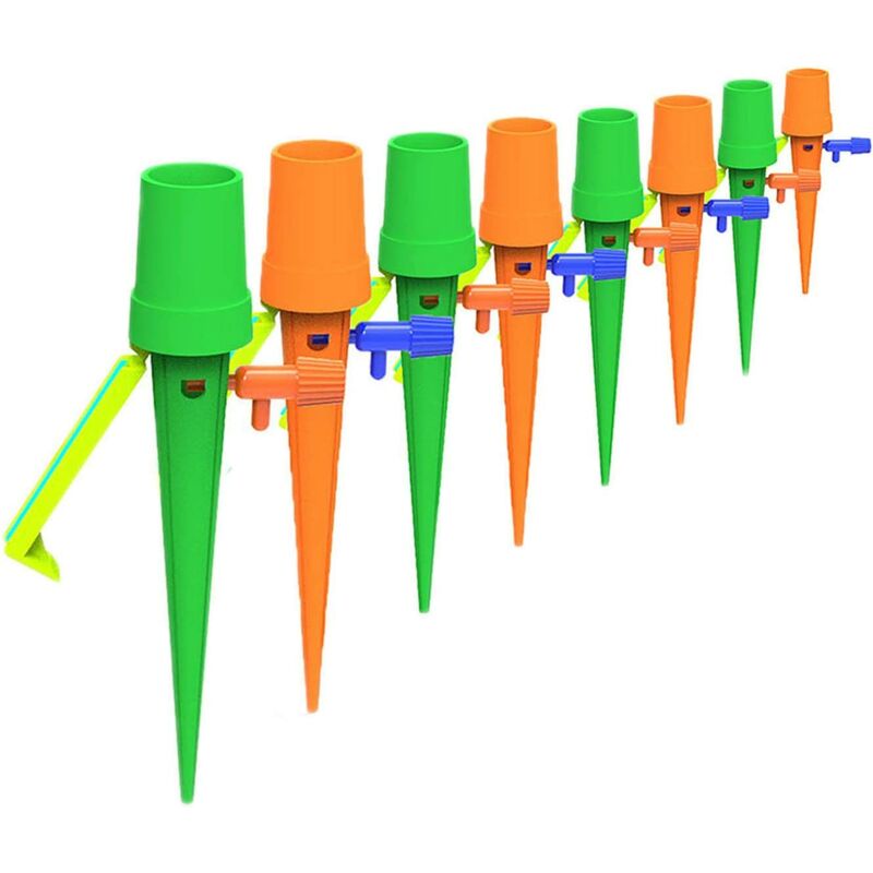 12 Pcs Drip Irrigation Kit, Garden Plant Waterer, Automatic Plant Waterer, Garden Plant Irrigation System, for Indoor and Outdoor Garden
