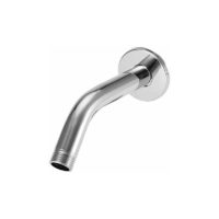 1/2 Stainless Steel Shower Hose Round Top Hose Shower Head Extension Hose Extension Wall Mount(6 inches)