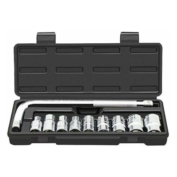 1/2' Tool Set with Sockets Portable L-Shape Socket Set