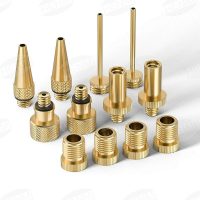 12 Valve Adapters, Pure Copper No Air Leakage, for Bicycle, Bike Pump and Pump Compressors.