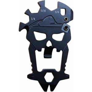 12 in 1 skull multi tool keychain