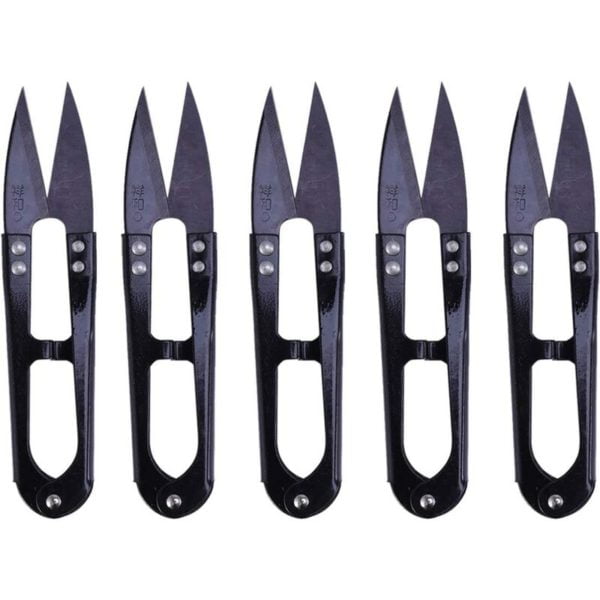 12 pcs Bonsai Pruning Scissors Trimming Shears Cutting Cloth Tool for Sewing Garderning