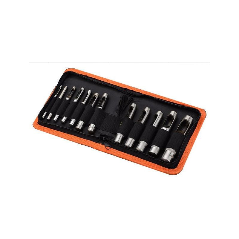 12 pcs hollow punch set 12 pcs, 3-16mm (har 610848) - Harden