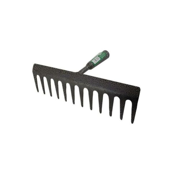 12 tooth teeth replacement rake head garden lawn leaf leaves metal carbon steel