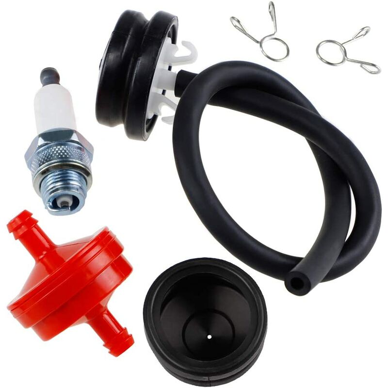 120-440 Primer Bulb with 44-2750 298090-s Primer Bulb Fuel Filter Primer Line for Toro fit Lawn-Mower and Snow-Blower HSK635 Carburetor 66-7460