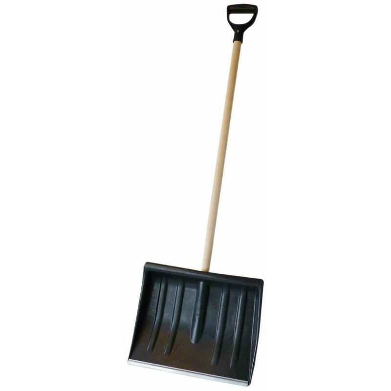 120CM snow shovel pusher scooper mucking out clearing car spade winter metal 1.2