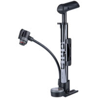 120PSI Mini Bike Pump Bicycle Pump Bicycle Air Pump Fits for Presta Schrader Valve Manual Changing - Black